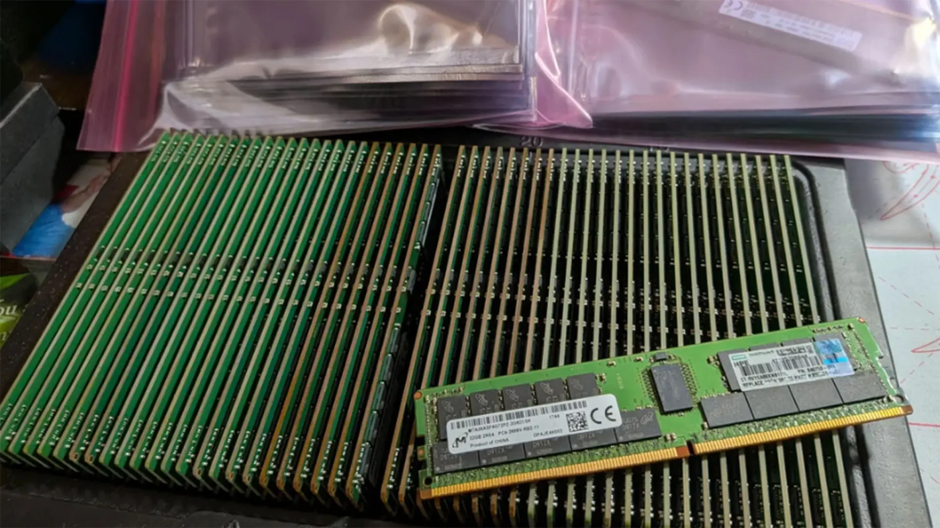 20 000 € Pour 72 modules ram oubliés : l'ironie du destin technologique