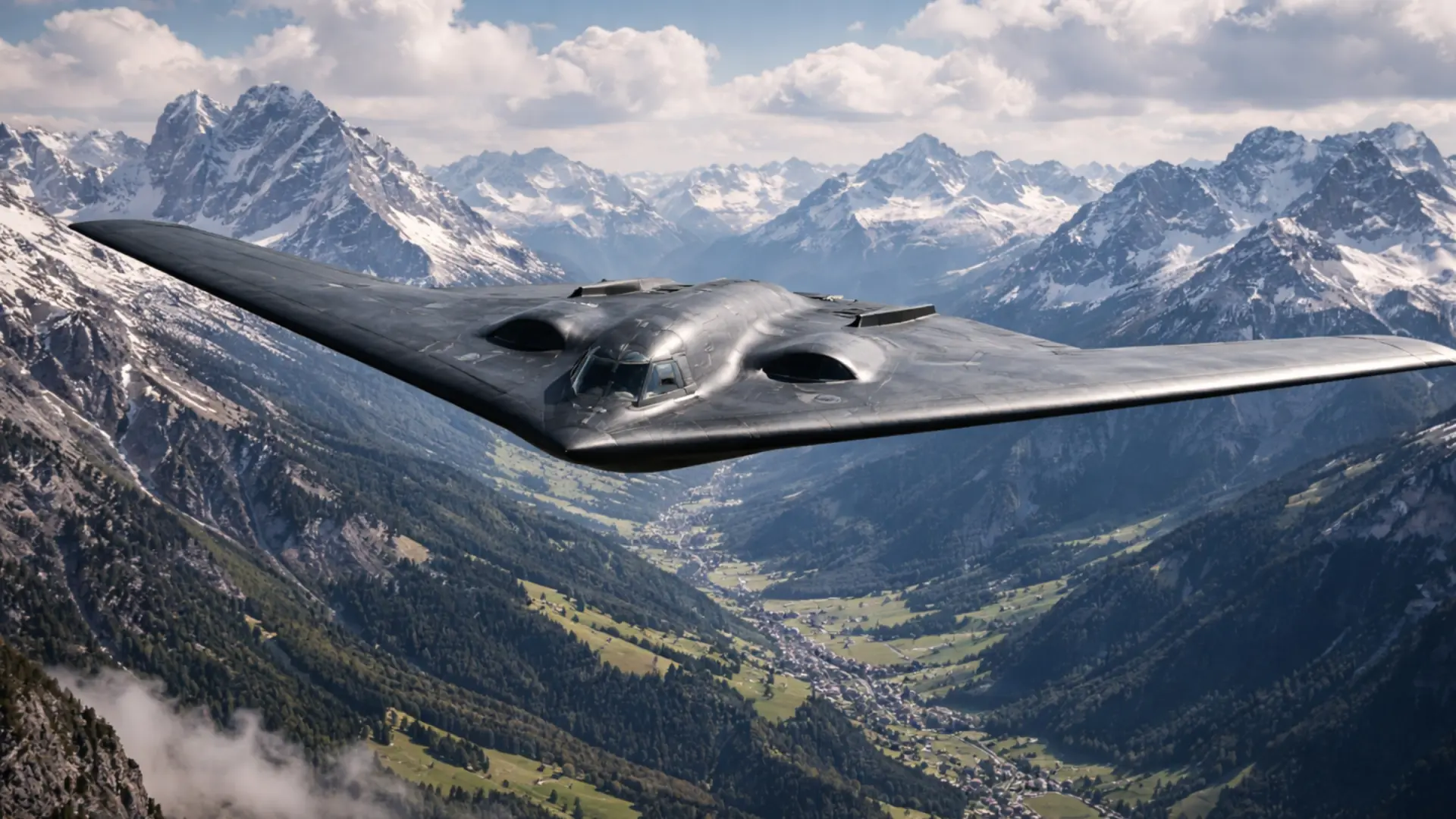 B-2 spirit : un avion furtif américain survolait l'italie, près de turin