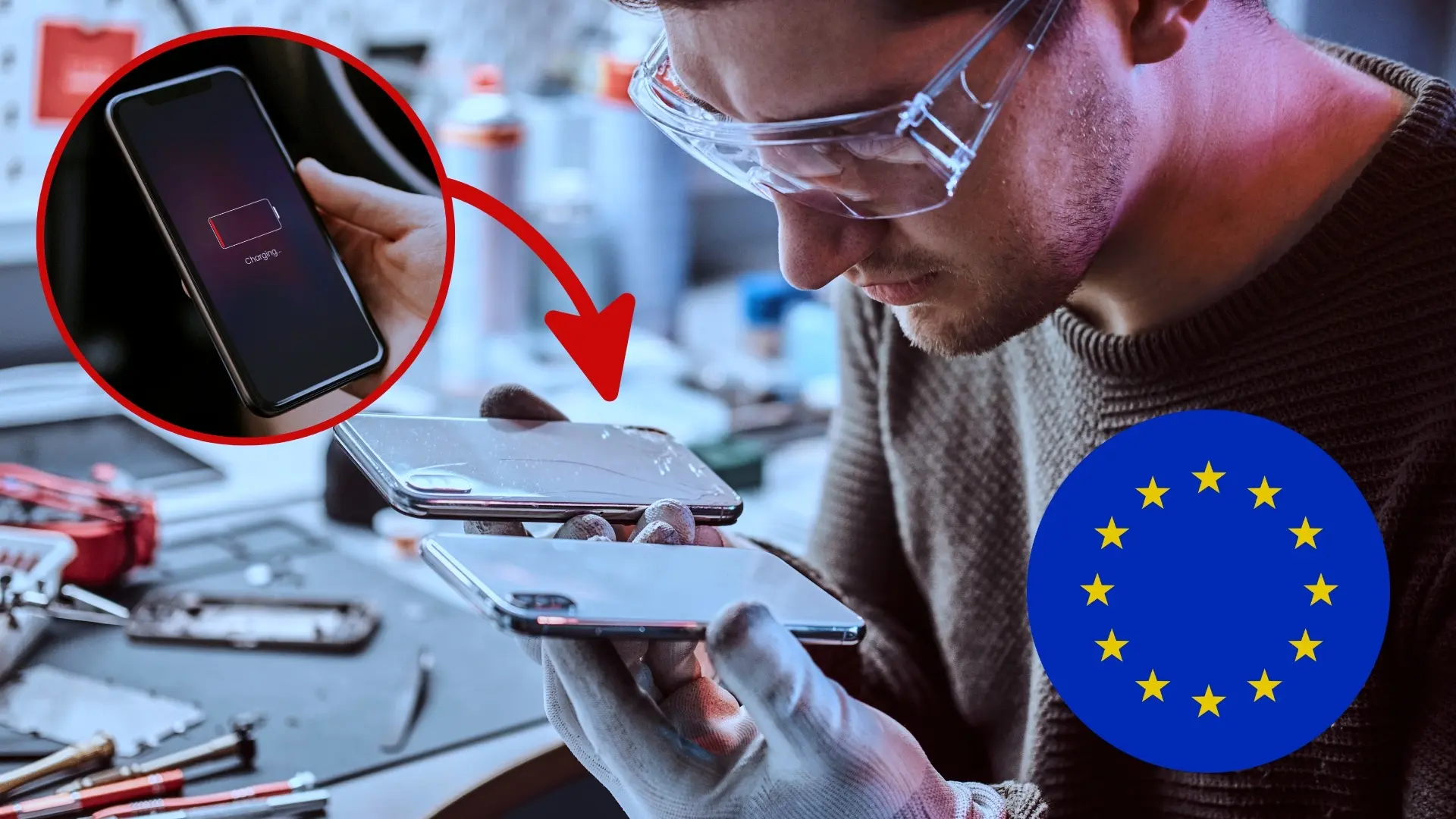 Batteries remplaçables : l'ue fait guerre contre l'obsolescence programmée