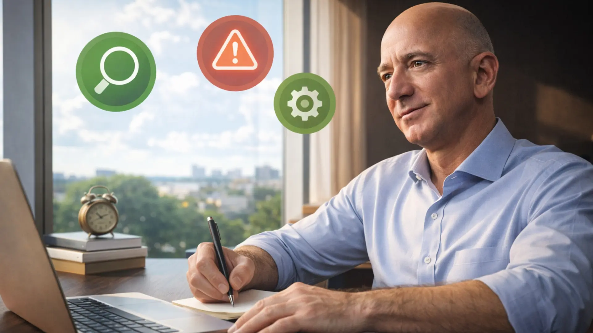 Bezos révèle : le stress, pas la surcharge, est le problème