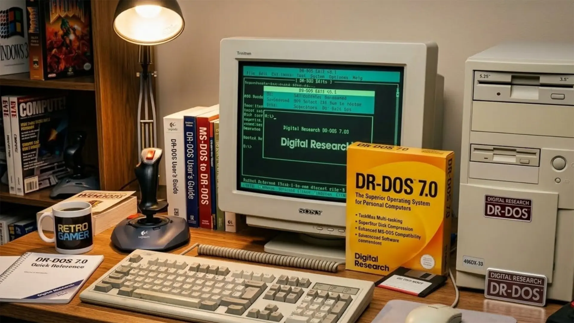 Dr-dos 9.0 : le légendaire os de ligne de commande renaît de ses cendres