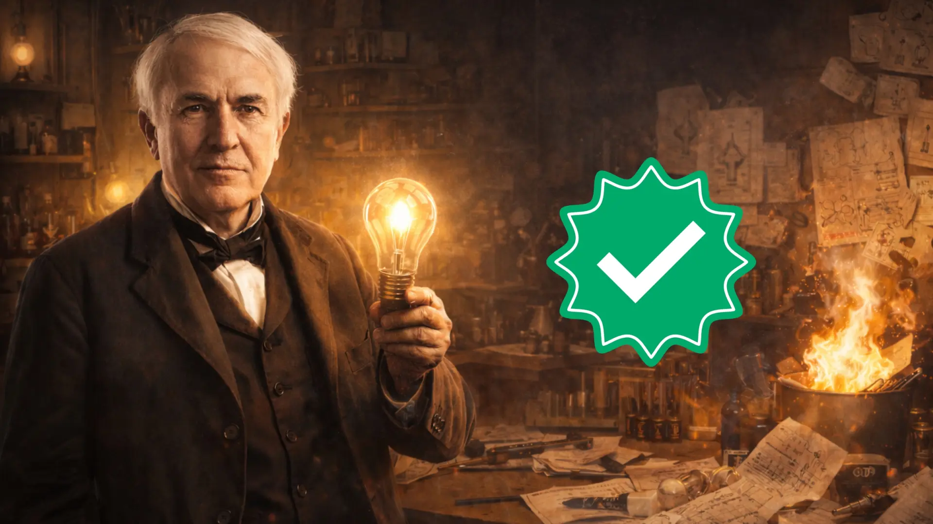 Edison : l'ingéniosité brute derrière les révolutions