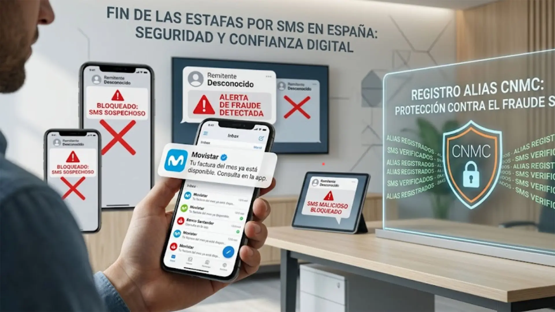 Espagne : la fin du spam sms arrive, mais pas tout de suite