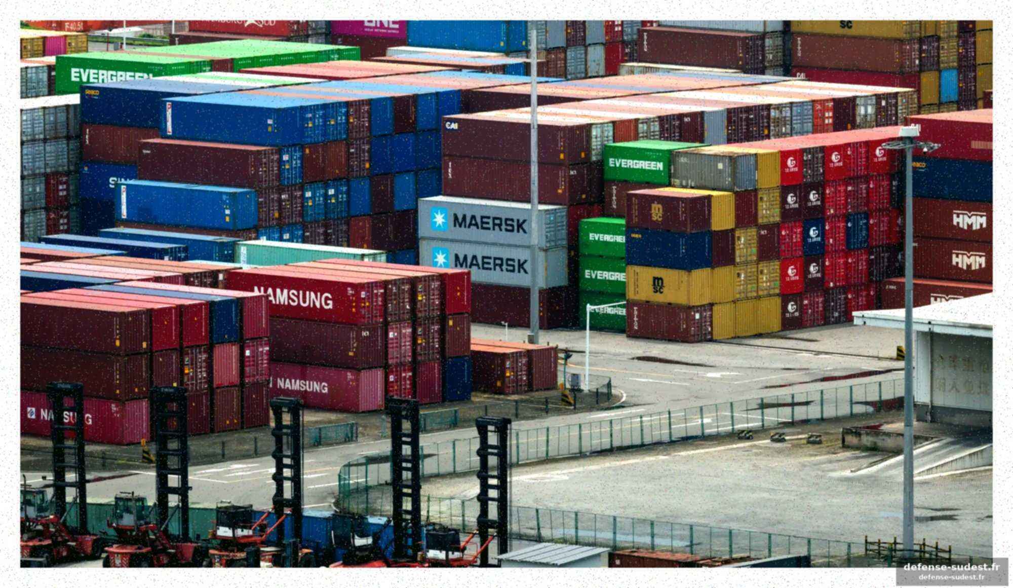 Les géants maritimes suspendus : un choc pour le commerce international