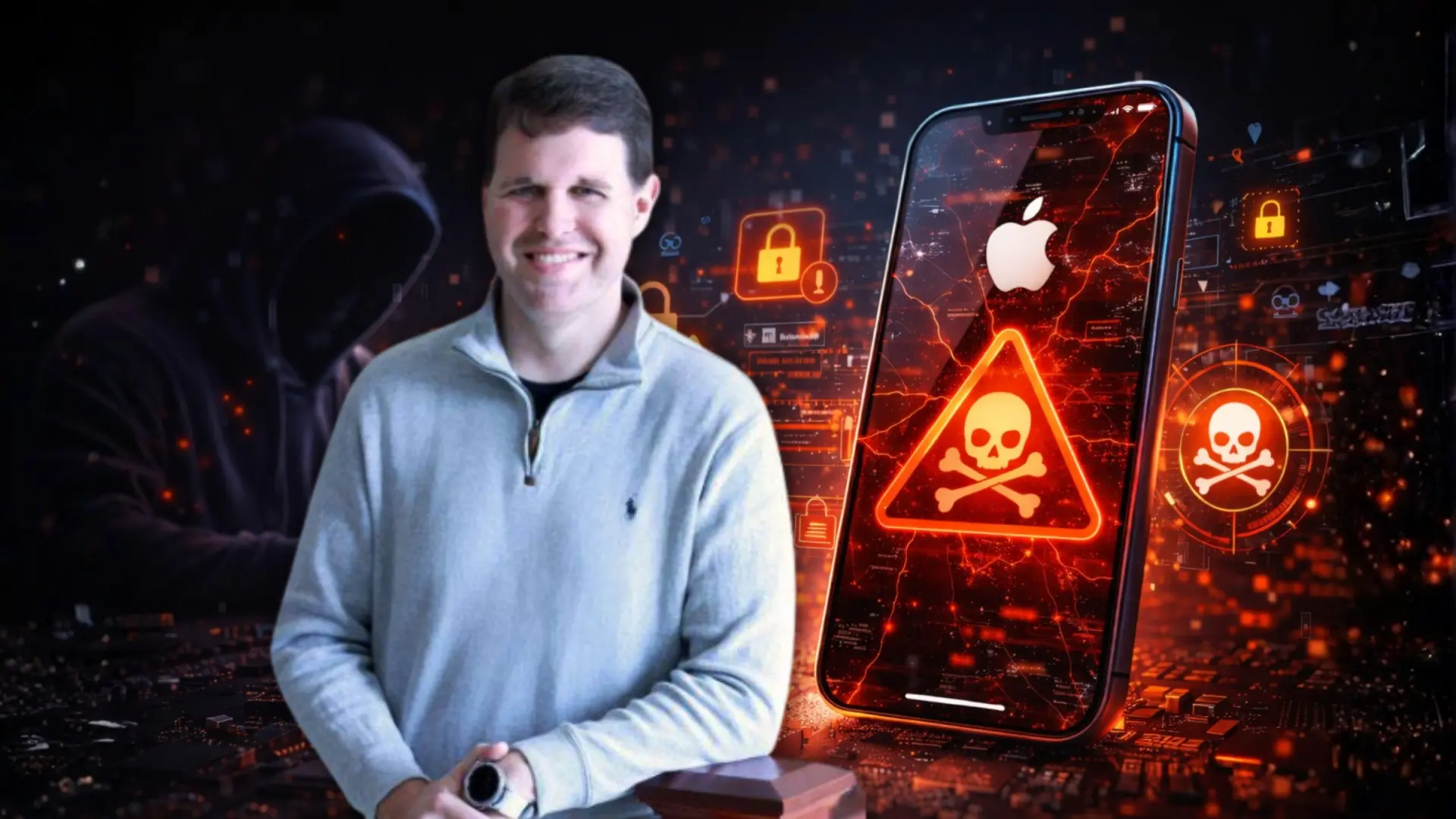 Iphone : john joyce déconseille une confiance aveugle – la sécurité, un réflexe !