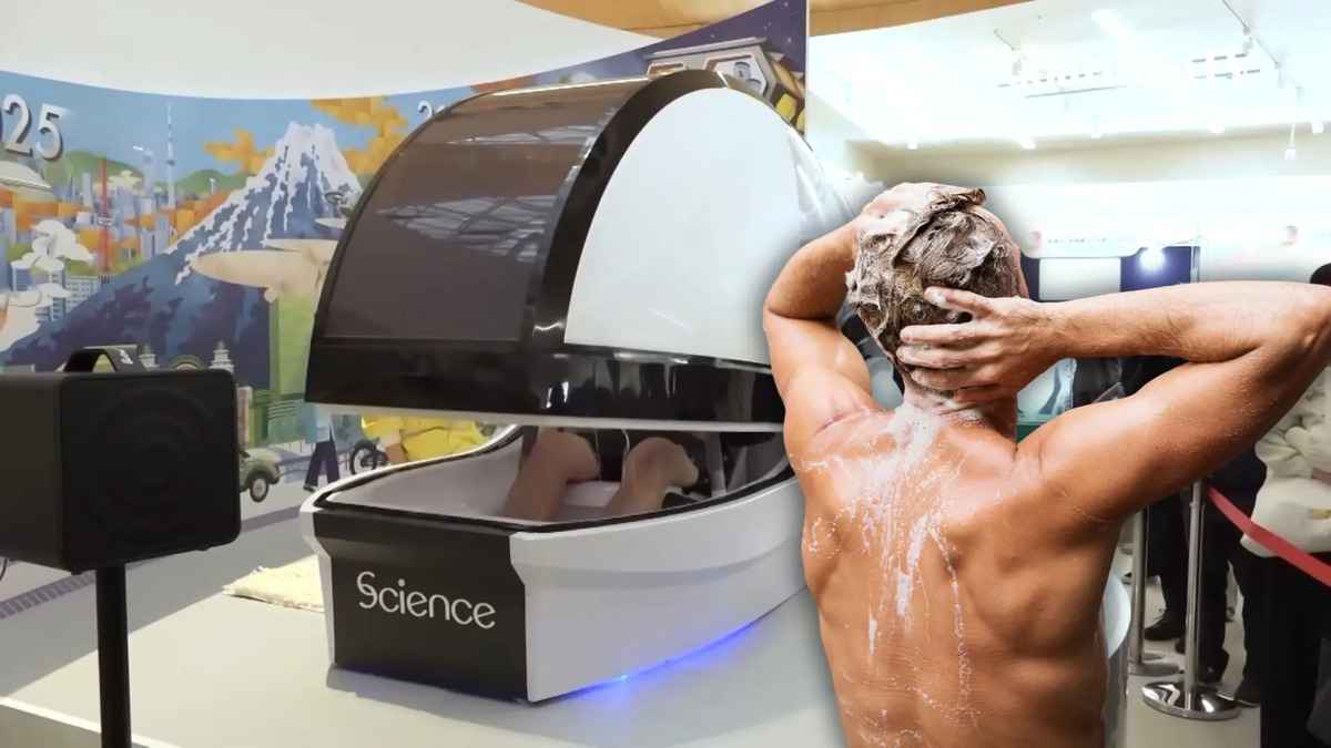 Japon : une douche robotisée en test, le bain devient-il un objet high-tech ?