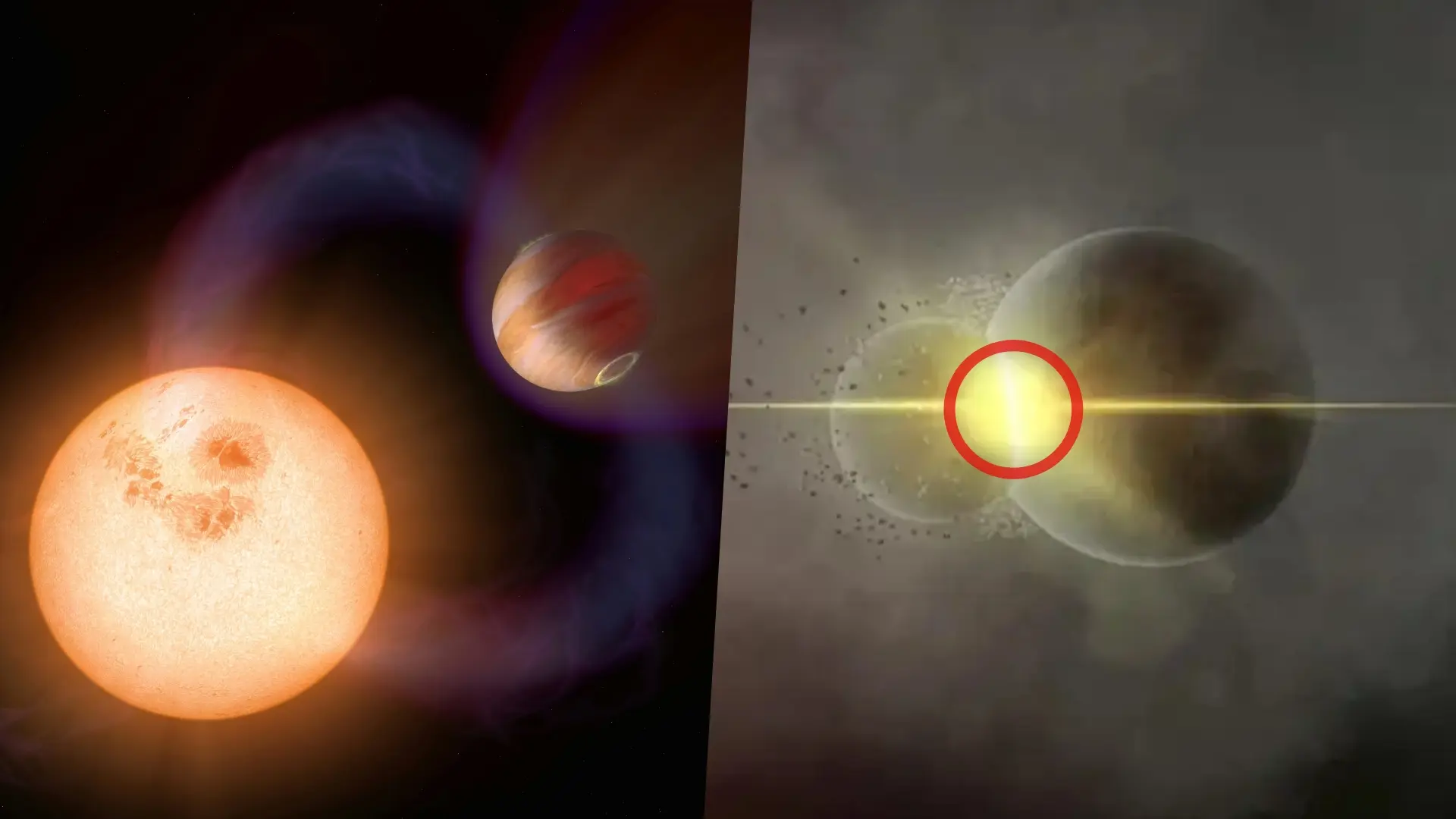 La collision planétaire de gaia20ehk : un événement unique révélateur de l'origine des astres