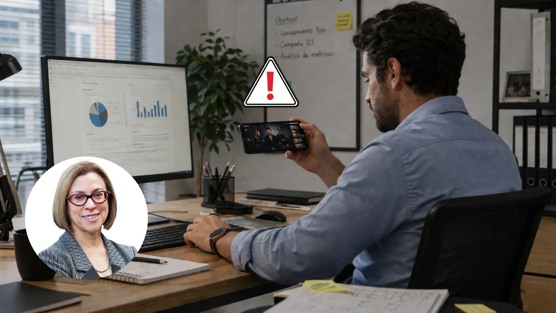 La concentration en perte de temps, selon une experte en comportement digital