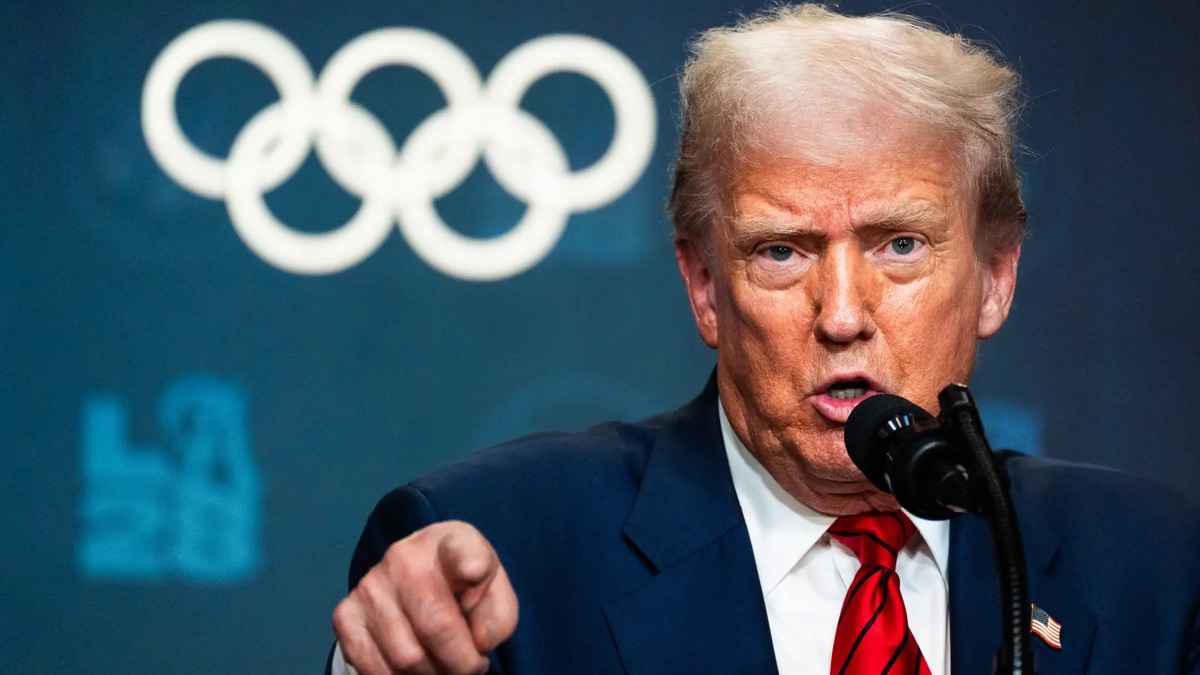 L'ama menace trump : un veto pourrait le priver des jo