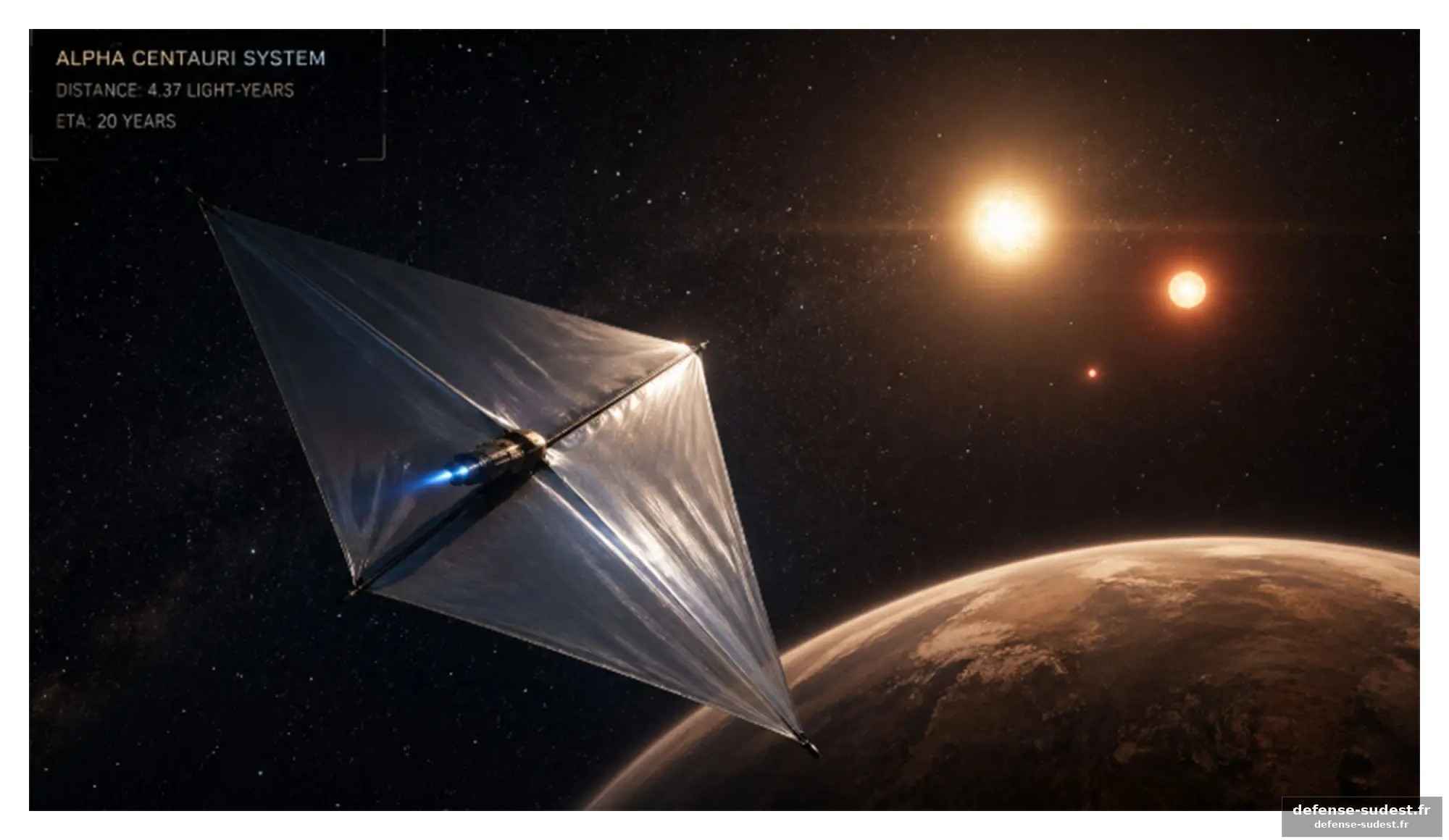 Un système de propulsion basé sur la lumière : une nouvelle perspective