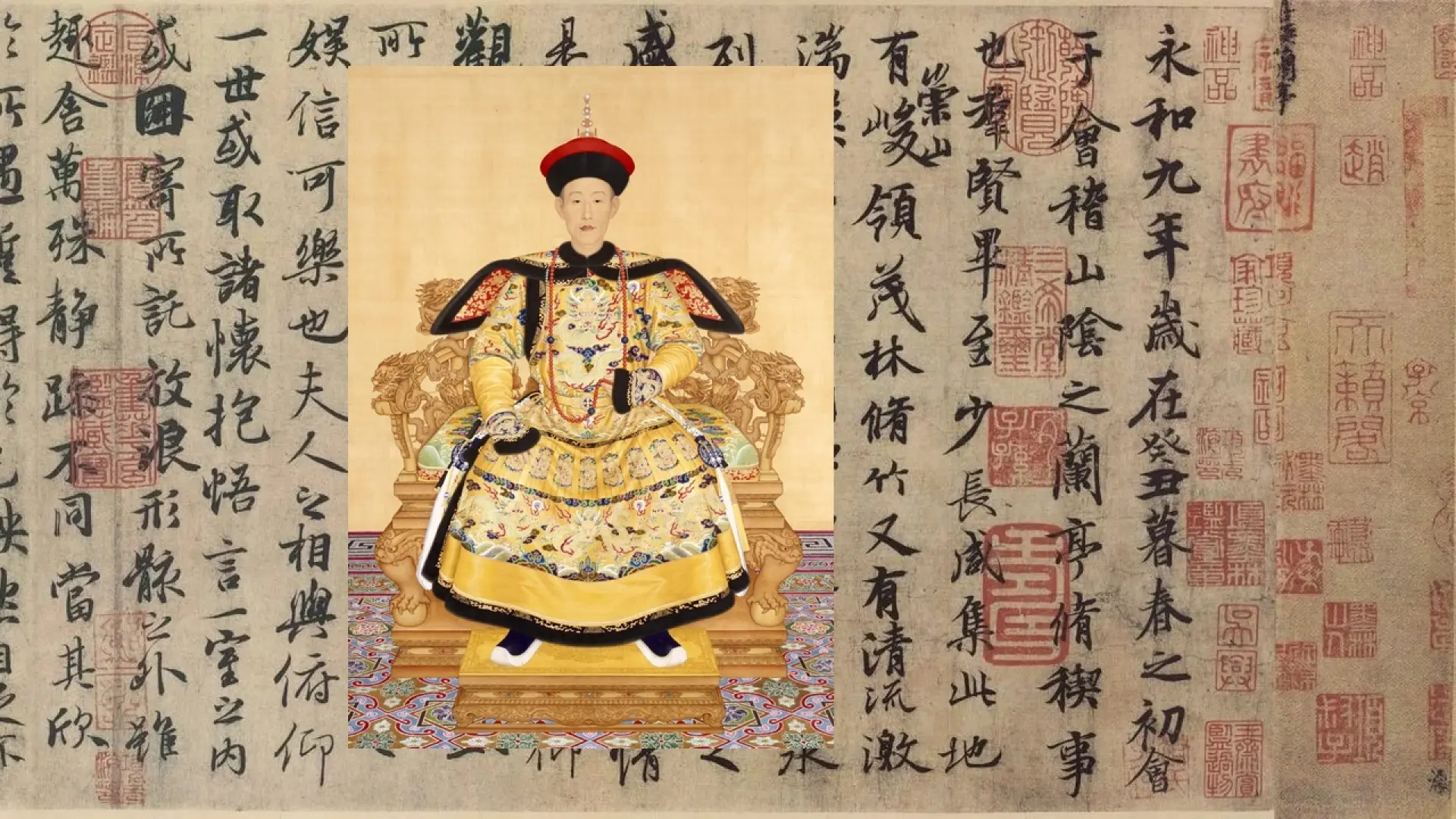 L'empereur qianlong, un patron des arts et des armes