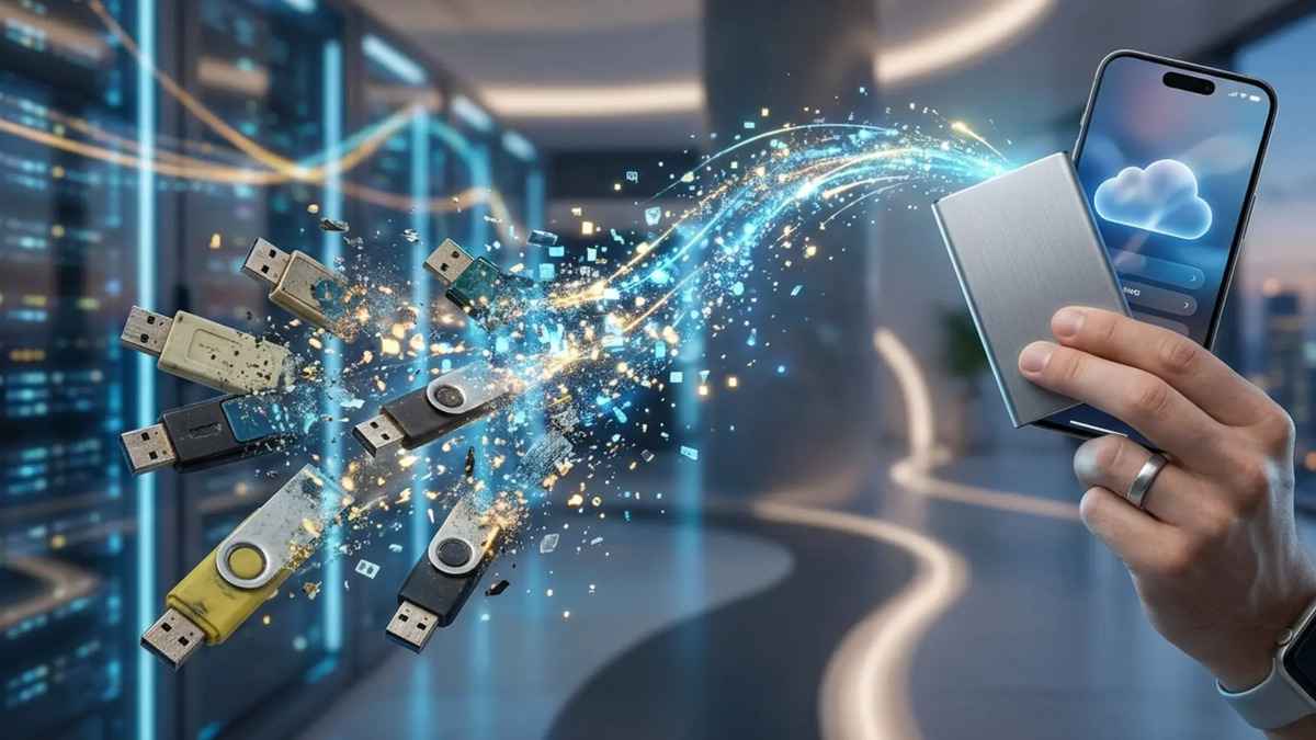 Les mémoires usb laissées de côté