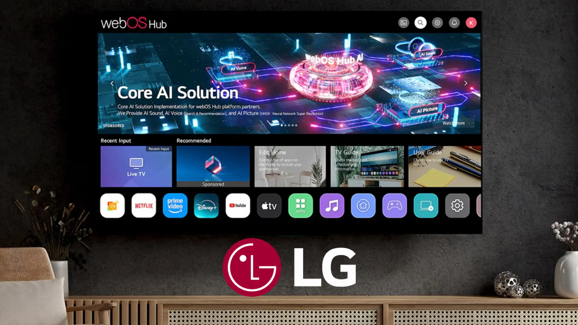 Lg the frame se transforme en tableau numérique : gallery+, l'art à portée de main