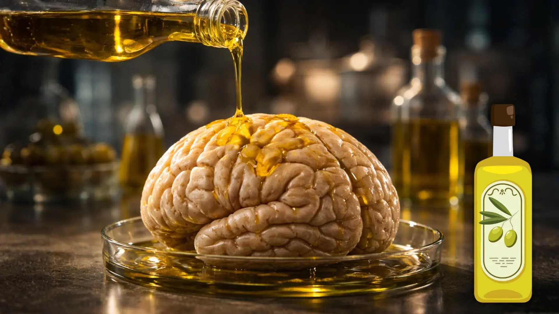 L'huile d'olive extra vierge, un nouvel élément dans la lutte contre la dégénérescence cognitive?