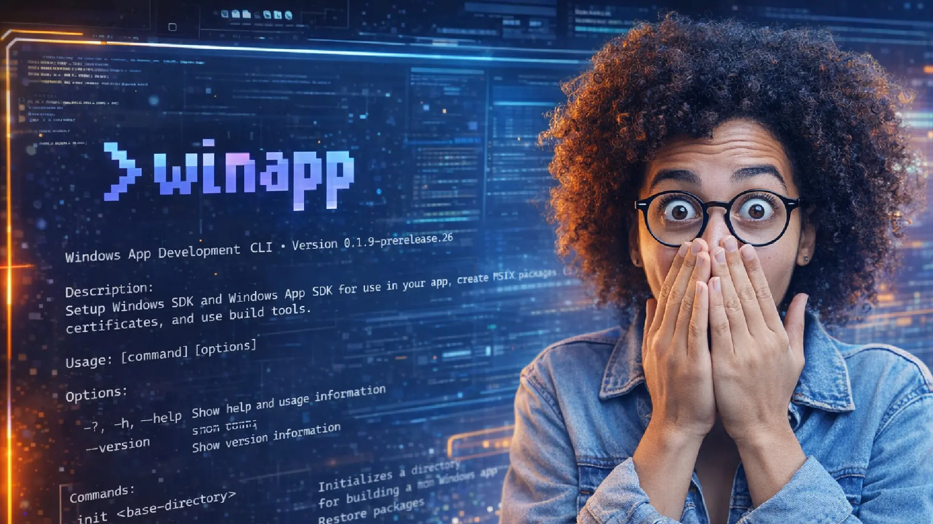 Microsoft démasque le code : winapp, la révolution silencieuse pour les développeurs