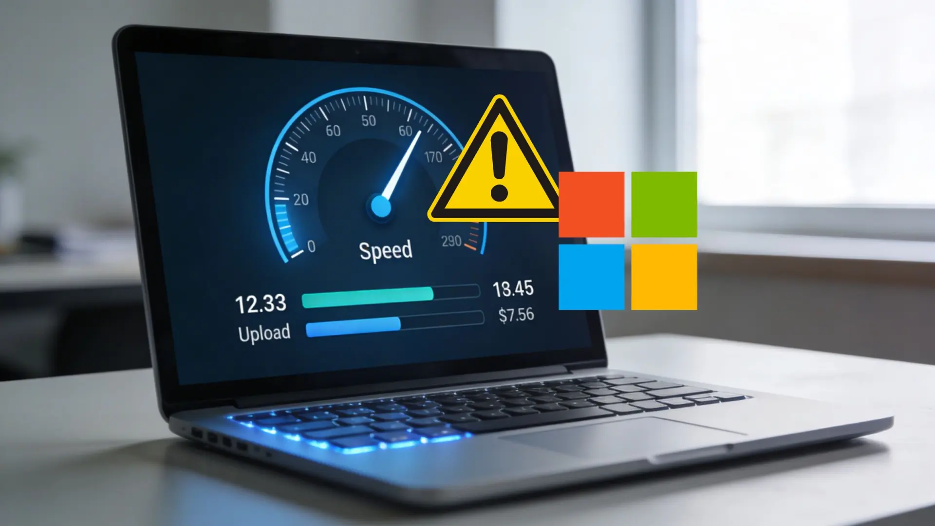 Microsoft promet une vitesse de connexion sans pareil avec windows 11, mais la réalité est décevante