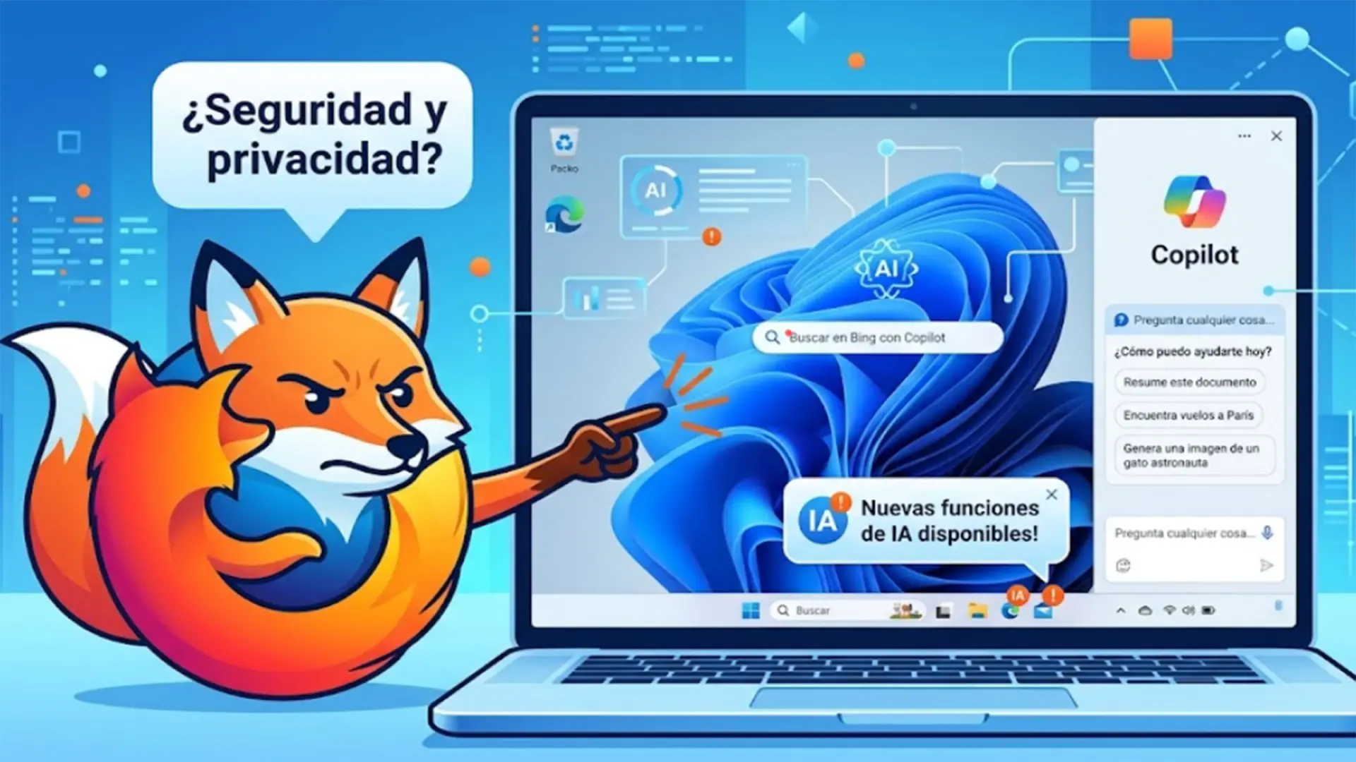 Mozilla accuse microsoft d'intrusion technologique : une guerre de l'ia en début de course