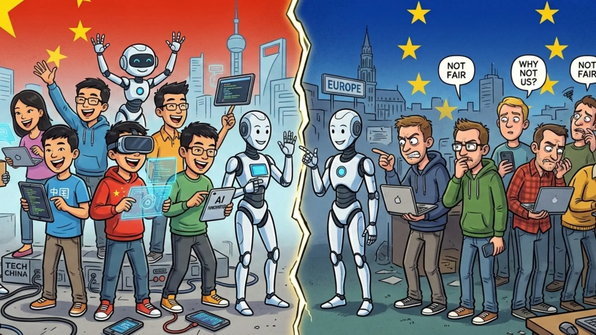 Mwc 2026 : l'ia et la robotique déferlent, l'europe rattrape son retard