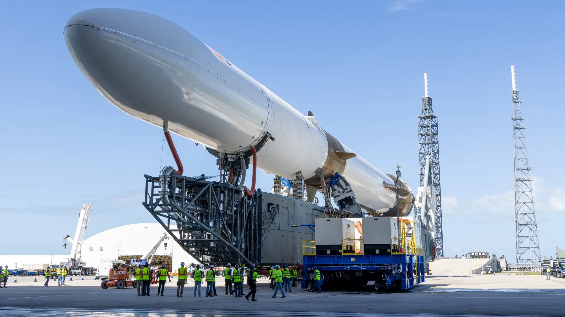 New glenn, le nouveau rêve de blue origin, connaît un jour agité