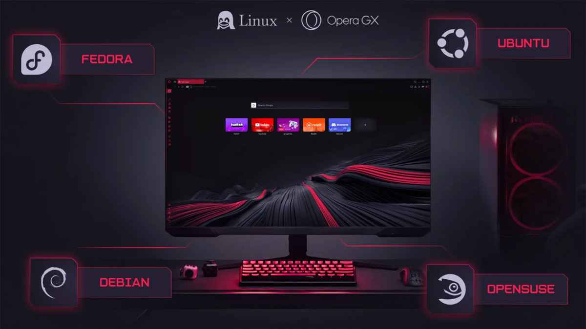 Opera gx débarque sur linux : le navigateur gamer enfin accessible à tous