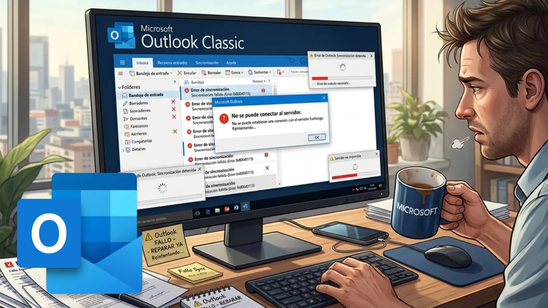 Outlook classique : microsoft face à une vague de bugs perturbant les utilisateurs