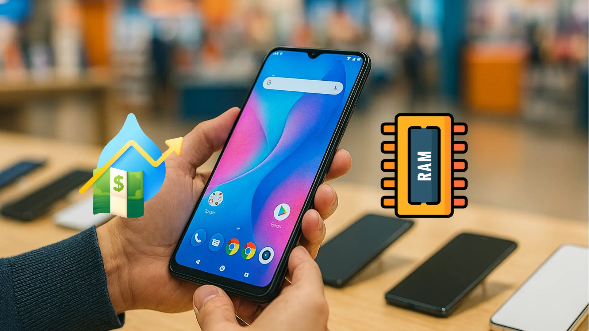 Pénurie de mémoire ram : le marché des smartphones en chute libre en 2026