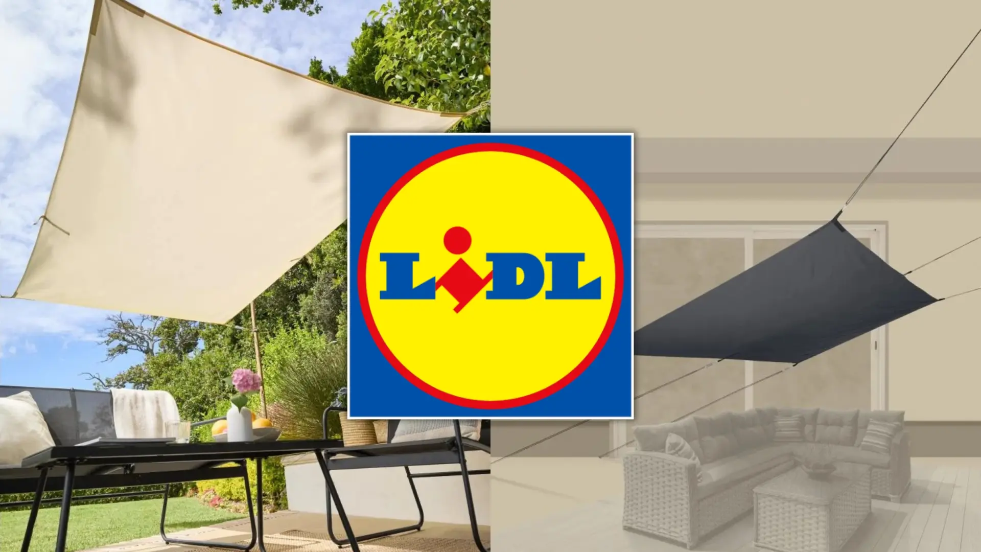 Soleil canicule : lidl dépasse mercadona avec un tendeur d'extérieur à 13€