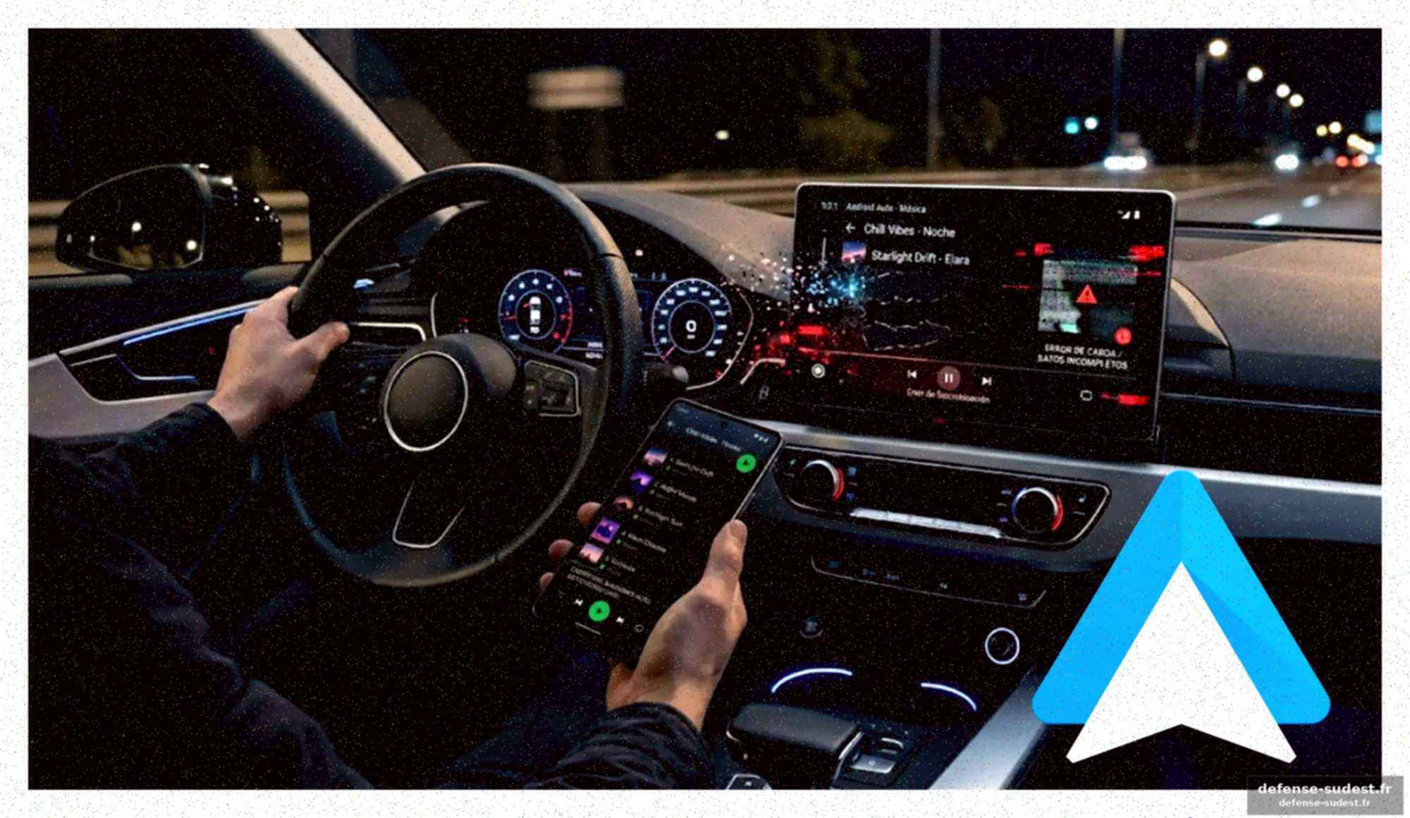 Une anomalie persistante sur android auto
