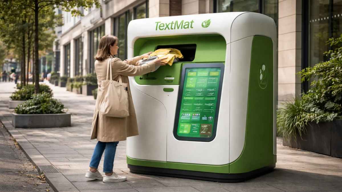 Texmat : le dépôt de vêtements usagés sans le casse-tête, bientôt en espagne