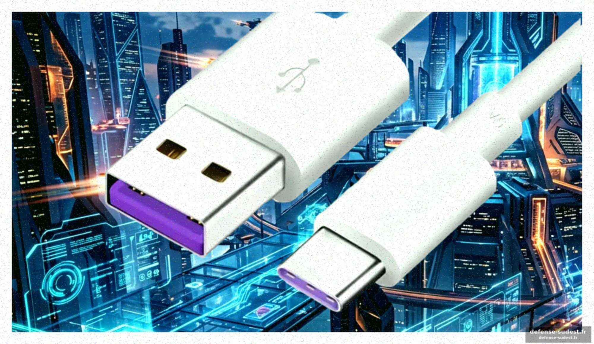 Les couleurs usb : un code secret ?