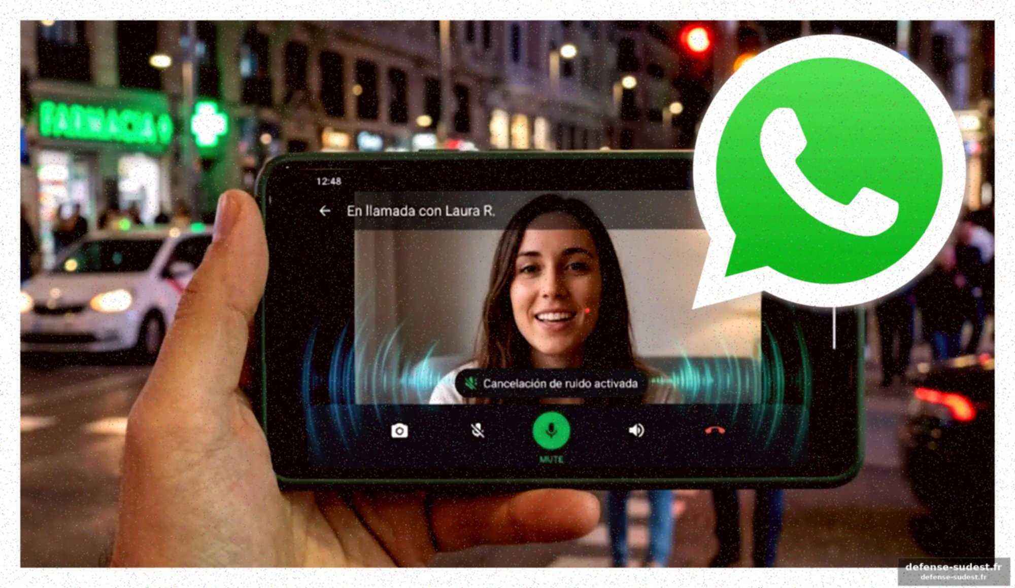 Whatsapp lutte contre le vacarme ambiant