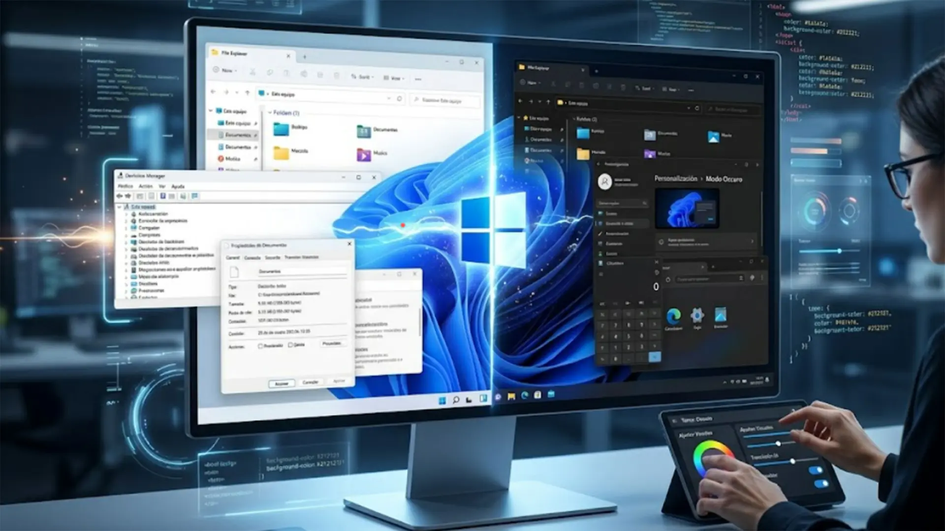 Windows 11 : le mode sombre avance, mais pas sans quelques réserves