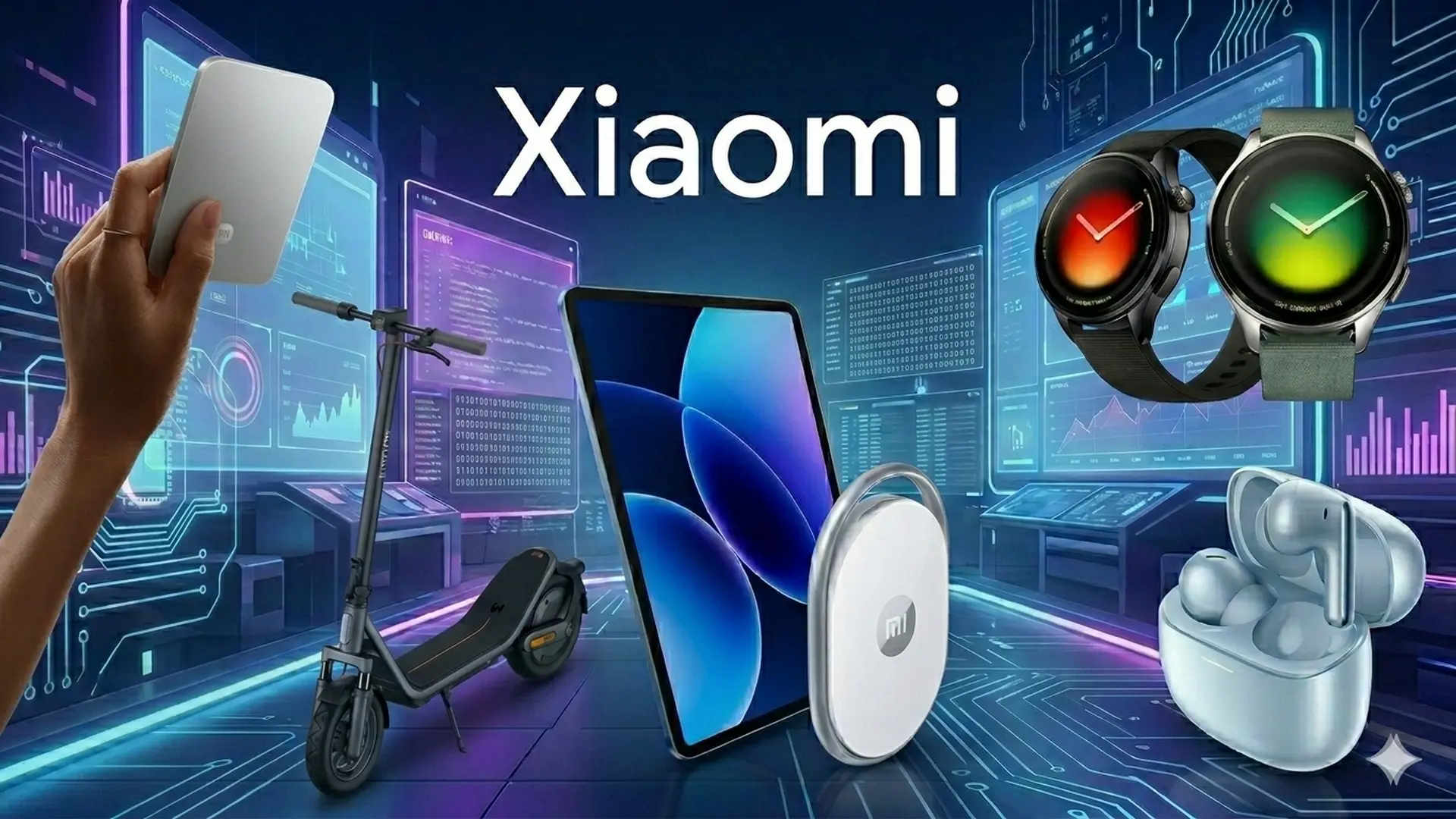 Xiaomi impulse le marché avec une gamme de produits diversifiée : smartphones, montres connectées et scooters